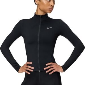 Nike Women's One Fitted Dri-fit Full-zip Jacket